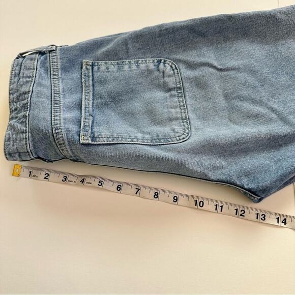 Anthropologie Pilcro Ultra High-Rise Slim Straight Distressed Jeans Size 27 - Picture 12 of 14